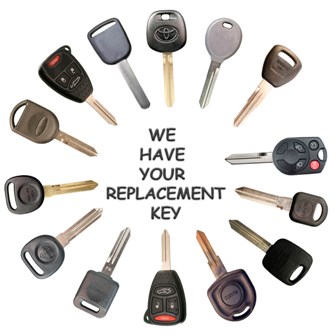 Transponder car keys - chip keys